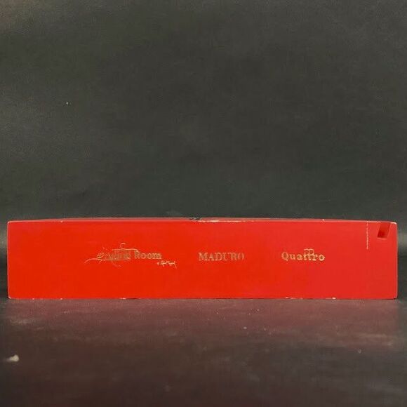 Aging Room - Maduro Quattro - Concerto - Empty Cigar Box - Slide Top - Red - Picture 5 of 9